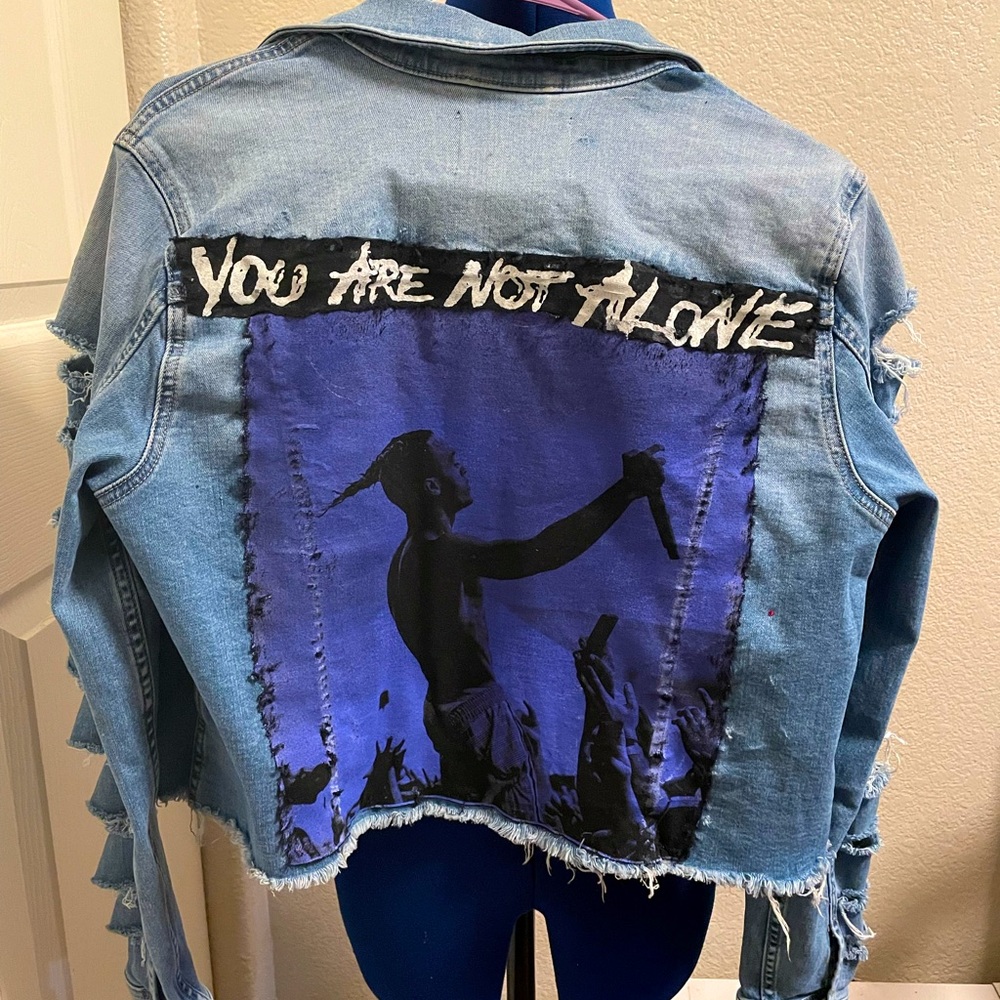 Calvin Klein fitted jean jacket